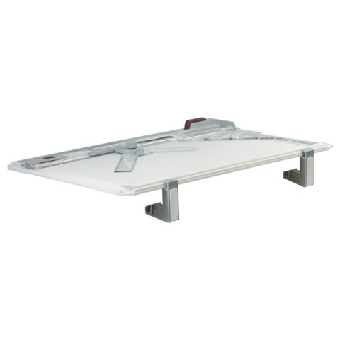 Доска чертежная А3, 505х370 мм, с рейсшиной, треугольником и чертежным узлом,