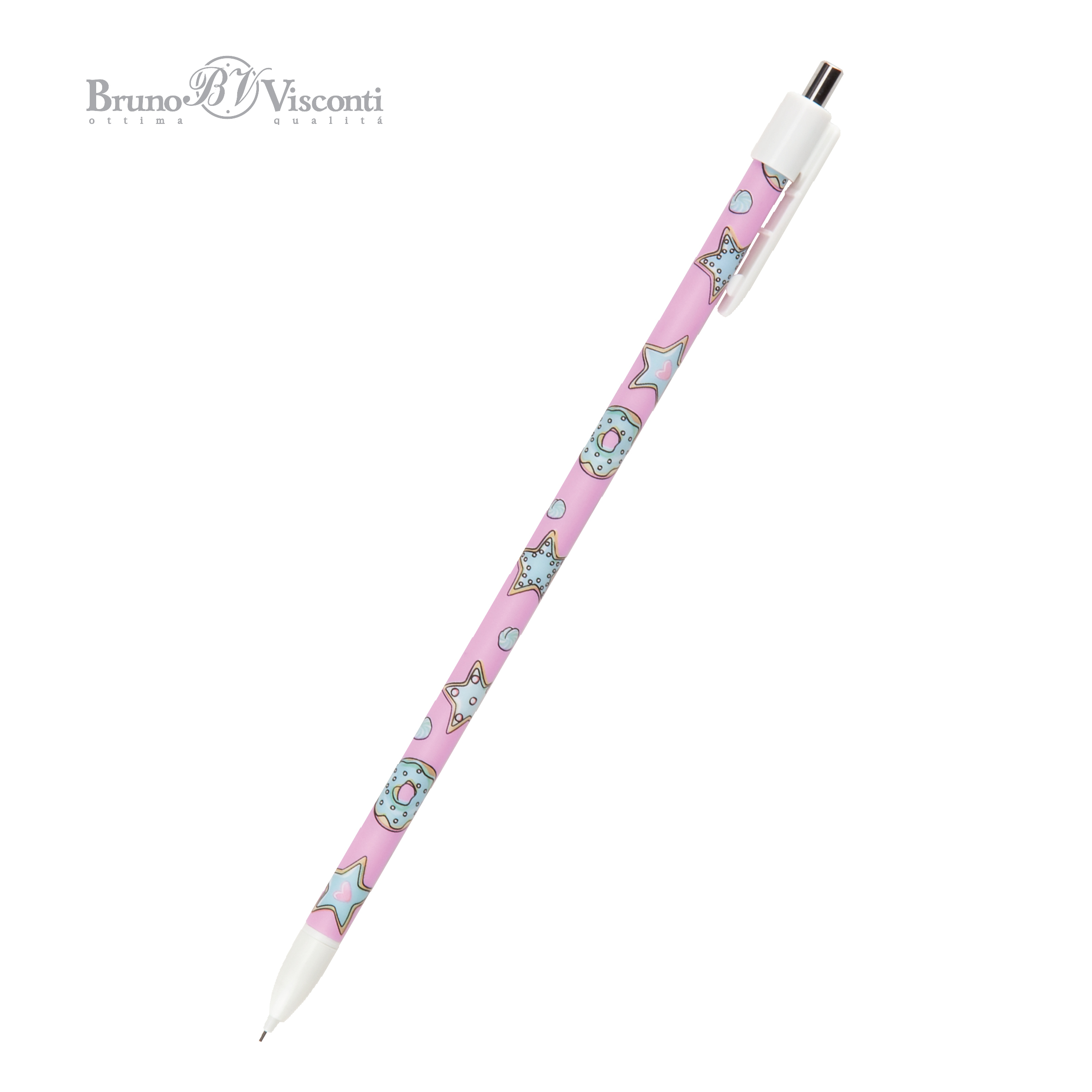 КАРАНДАШ МЕХАНИЧЕСКИЙ "MagicGraphix. Сладкое настроение. Звездочки" КАРАНДАШ МЕХАНИЧЕСКИЙ "MagicGraphix. Сладкое настроение. Звездочки"