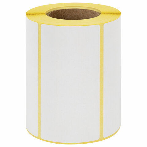 Этикетка ТермоЭко (100х50 мм), 500 этикеток в ролике, светостойкость до 2