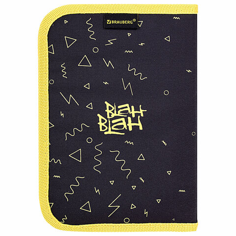 Пенал BRAUBERG с наполнением, 1 отделение, 1 откидная планка, 24 предмета, 21х14 Пенал BRAUBERG с наполнением, 1 отделение, 1 откидная планка, 24 предмета, 21х14