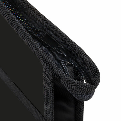 Папка для рисунков и чертежей с ручками BRAUBERG А3, пластик, молния сверху,