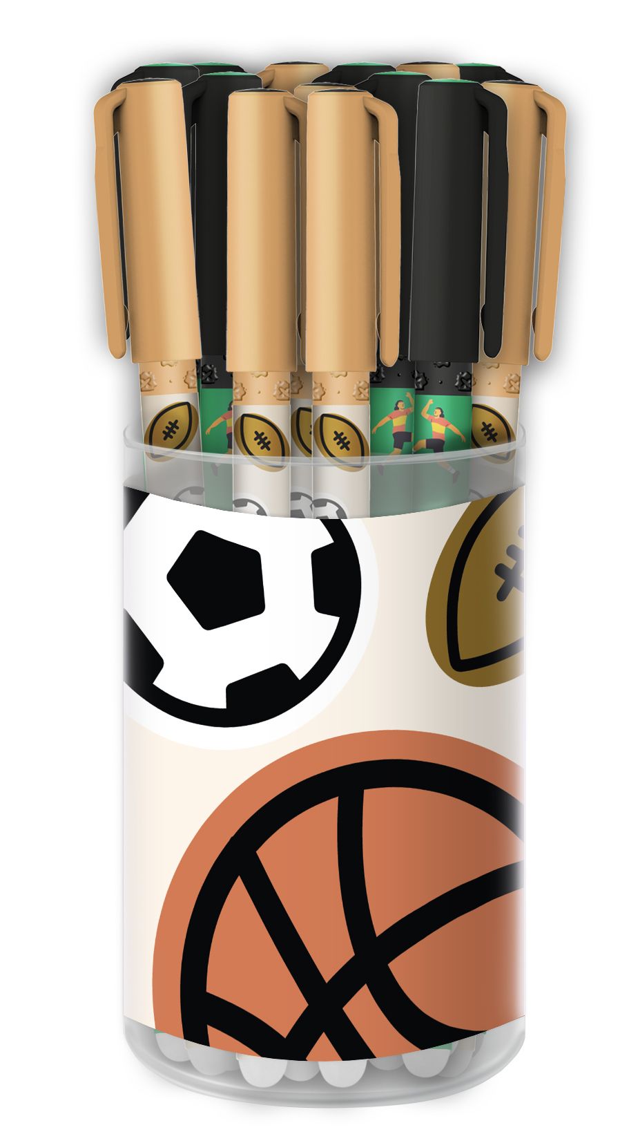 Ручка гелевая стираемая LOREX KIDS PLAY FOOTBALL Slim Soft Grip 0,5 мм синий 1 Ручка гелевая стираемая LOREX KIDS PLAY FOOTBALL Slim Soft Grip 0,5 мм синий 1