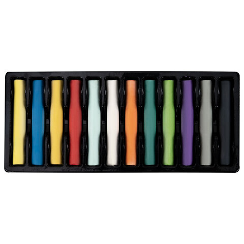 Пастель сухая художественная BRAUBERG ART "Летние ночи", 12 цветов, Пастель сухая художественная BRAUBERG ART "Летние ночи", 12 цветов,