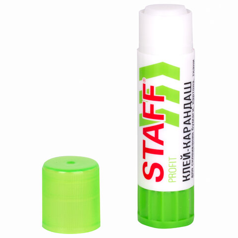 Клей-карандаш УСИЛЕННЫЙ STAFF Profit, 15 г, PVP-основа, 228661 Клей-карандаш УСИЛЕННЫЙ STAFF Profit, 15 г, PVP-основа, 228661