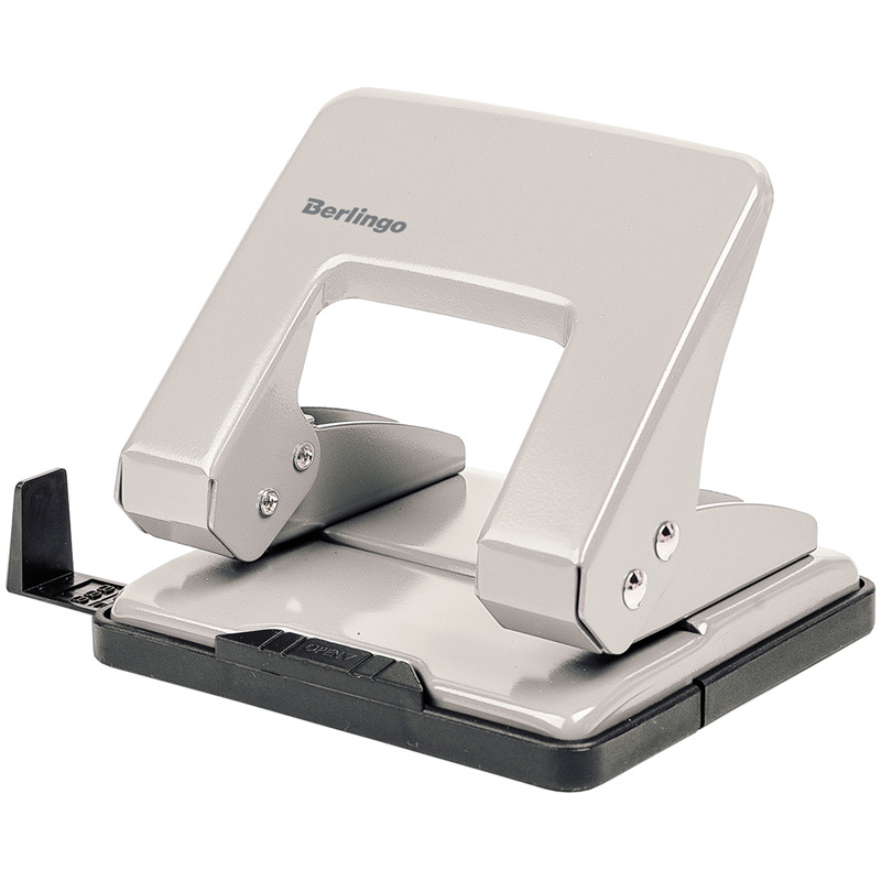Дырокол Berlingo "Universal" 20л., металлический, серый Дырокол Berlingo "Universal" 20л., металлический, серый