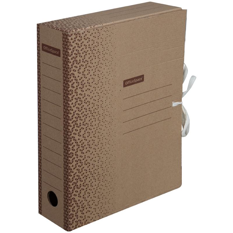 Папка архивная из микрогофрокартона OfficeSpace "Standard" плотная,с Папка архивная из микрогофрокартона OfficeSpace "Standard" плотная,с