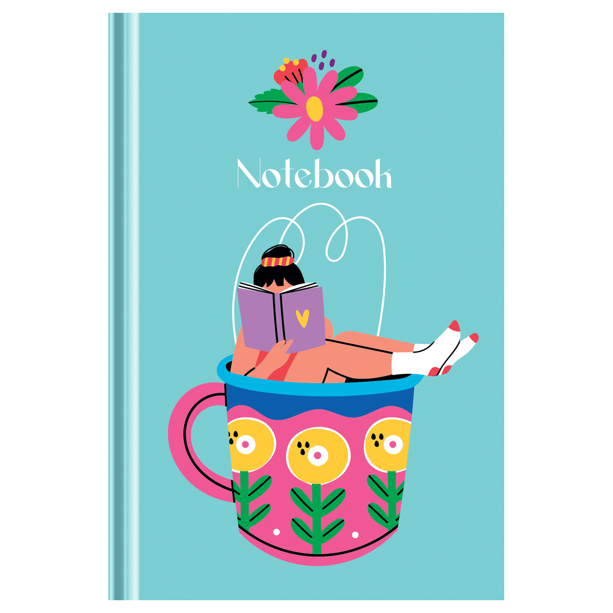 Записная книжка А6 64л. BG "Take it easy", матовая ламинация, Записная книжка А6 64л. BG "Take it easy", матовая ламинация,