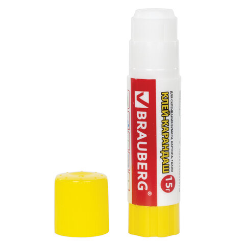 Клей-карандаш BRAUBERG "Смайлики", 15 г, 224338 Клей-карандаш BRAUBERG "Смайлики", 15 г, 224338