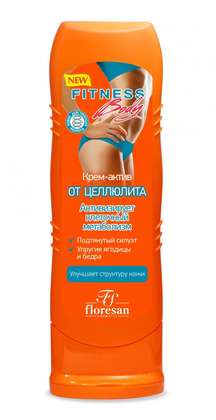 Floresan Fitness body КРЕМ-АКТИВ от целлюлита, 125мл, арт.Ф-45ц Floresan Fitness body КРЕМ-АКТИВ от целлюлита, 125мл, арт.Ф-45ц