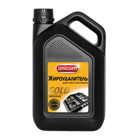 Средство для чистки плит, духовок, грилей от жира/нагара 3 л, UNICUM "Gold