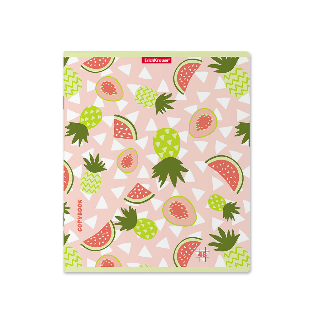 Тетрадь общая ученическая ErichKrause® Tropical Sorbet, 48 листов, клетка, Тетрадь общая ученическая ErichKrause® Tropical Sorbet, 48 листов, клетка,