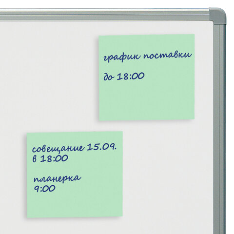 Блок самоклеящийся (стикеры) STAFF STANDARD, ПАСТЕЛЬНЫЙ 76х76 мм, зеленый, 100 Блок самоклеящийся (стикеры) STAFF STANDARD, ПАСТЕЛЬНЫЙ 76х76 мм, зеленый, 100