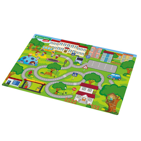 Настольное покрытие BRAUBERG KIDS, А3+, пластик, 46x33 см, "Лабиринт", Настольное покрытие BRAUBERG KIDS, А3+, пластик, 46x33 см, "Лабиринт",