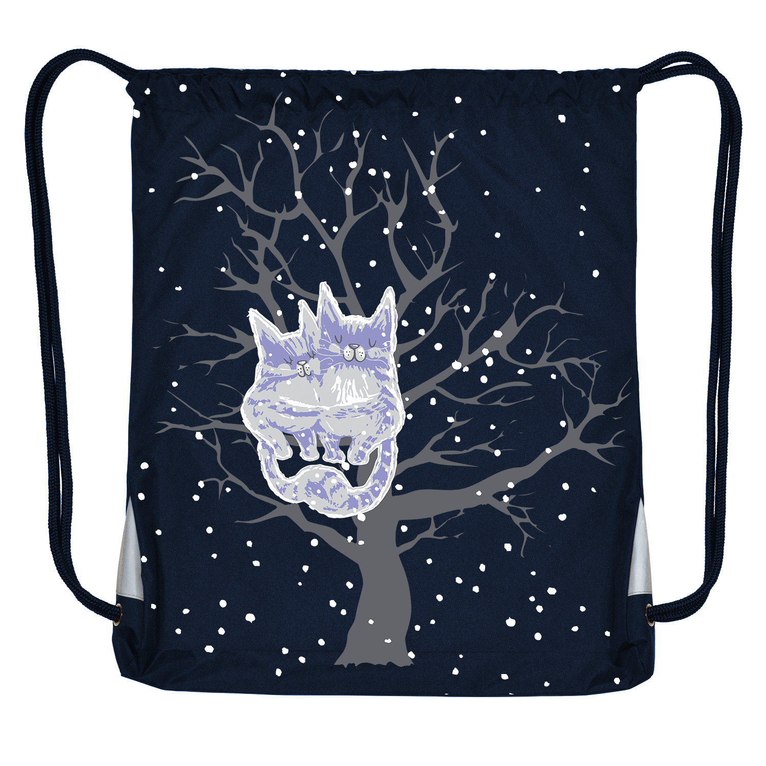 МЕШОК ДЛЯ ОБУВИ СИНИЙ "НЕЖНЫЕ КОТИКИ" 44 х 54 см МЕШОК ДЛЯ ОБУВИ СИНИЙ "НЕЖНЫЕ КОТИКИ" 44 х 54 см