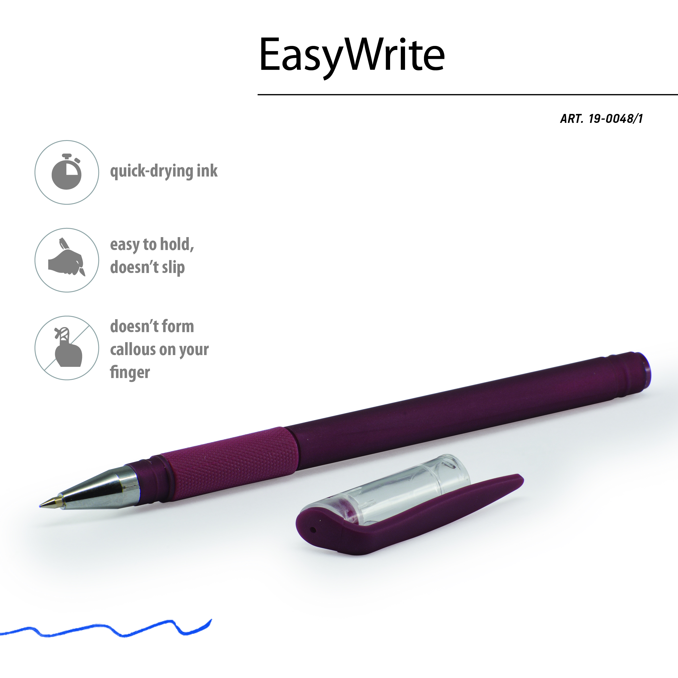 РУЧКА ПОД ПЕРСОНАЛИЗАЦИЮ "EasyWrite.ORIGINAL. Бордовый корпус" РУЧКА ПОД ПЕРСОНАЛИЗАЦИЮ "EasyWrite.ORIGINAL. Бордовый корпус"