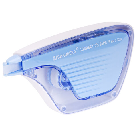 Корректирующая лента BRAUBERG ULTRA, 5 мм х 12 м, корпус бело-голубой, блистер, Корректирующая лента BRAUBERG ULTRA, 5 мм х 12 м, корпус бело-голубой, блистер,