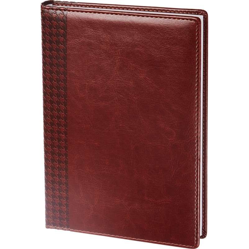 Ежедневник недат, коричнев, тв пер, 140х200, 160л, Lozanna AZ052/brown 562647 Ежедневник недат, коричнев, тв пер, 140х200, 160л, Lozanna AZ052/brown 562647