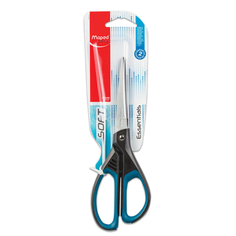 Ножницы MAPED (Франция) "Essentials Soft", 210 мм, прорезиненные Ножницы MAPED (Франция) "Essentials Soft", 210 мм, прорезиненные