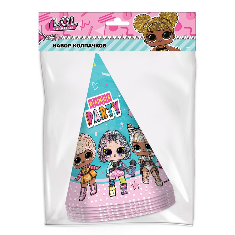 LOL. Набор колпачков, 6 шт (Present Surprise) LOL. Набор колпачков, 6 шт (Present Surprise)