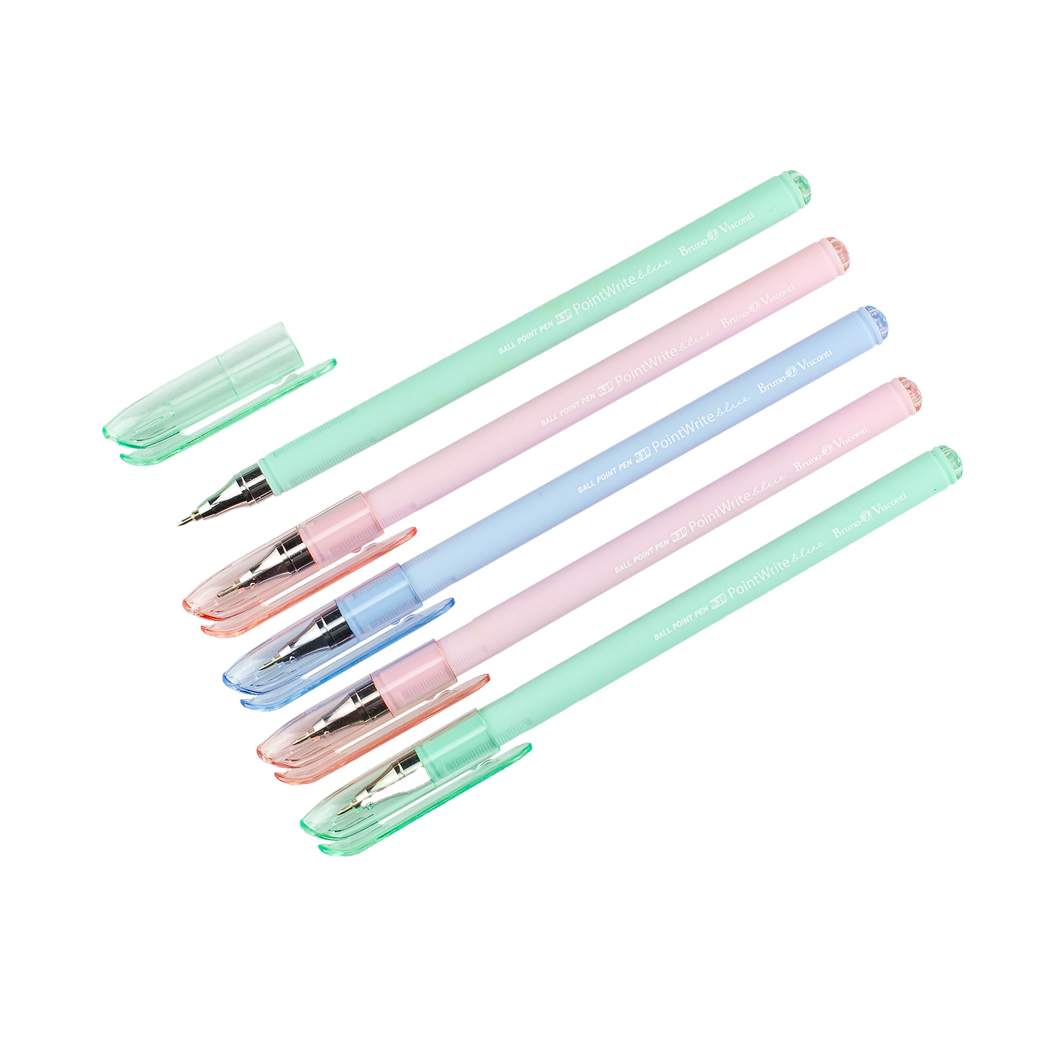 НАБОР ИЗ 5-ТИ РУЧЕК "PointWrite.ZEFIR" ШАРИКОВЫХ 0.38 ММ, СИНЯЯ НАБОР ИЗ 5-ТИ РУЧЕК "PointWrite.ZEFIR" ШАРИКОВЫХ 0.38 ММ, СИНЯЯ