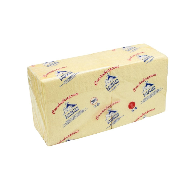 Салфетки бумажные Profi Pack 2сл 24х24см шампань 250 шт/уп Салфетки бумажные Profi Pack 2сл 24х24см шампань 250 шт/уп