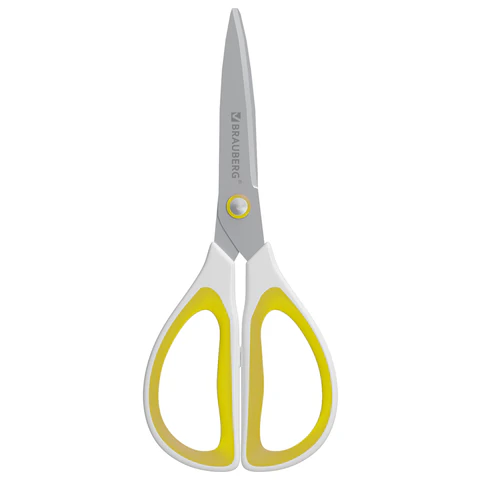 Ножницы BRAUBERG "STYLE", 205 мм, прорезиненные симметричные ручки, Ножницы BRAUBERG "STYLE", 205 мм, прорезиненные симметричные ручки,