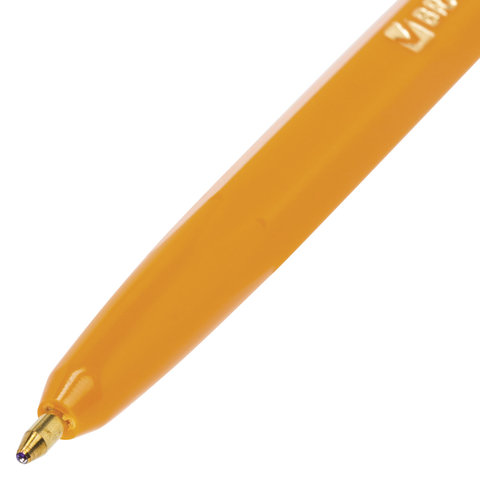 Ручка шариковая BRAUBERG "Carina Orange", СИНЯЯ, корпус оранжевый, Ручка шариковая BRAUBERG "Carina Orange", СИНЯЯ, корпус оранжевый,