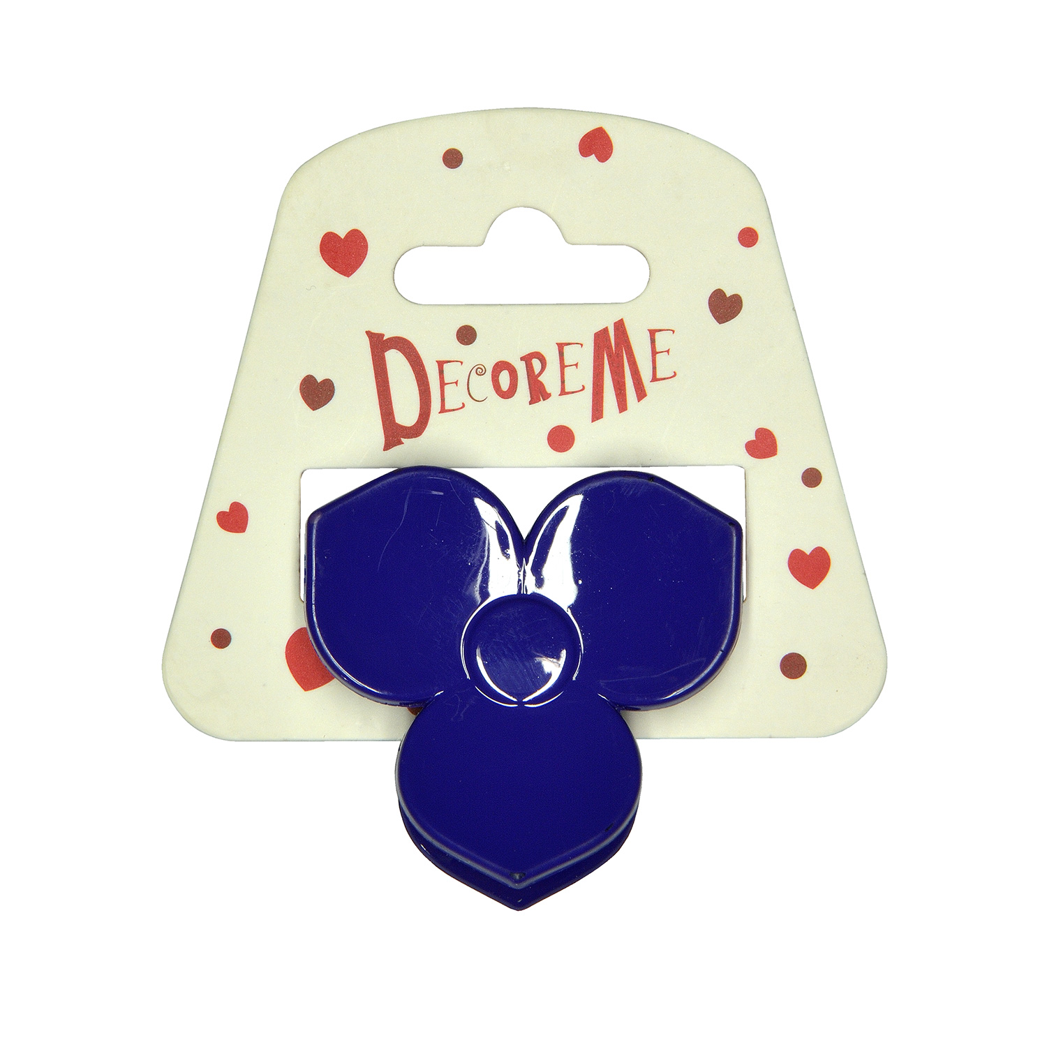 ЗАКОЛКА ДЛЯ ВОЛОС "КРАБИК" 5 СМ, 1ШТ, 8 ЦВЕТОВ