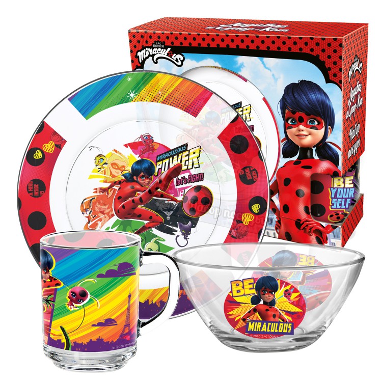 Набор "Леди Баг и Супер Кот" Комиксы, (3 предмета, подарочная Набор "Леди Баг и Супер Кот" Комиксы, (3 предмета, подарочная