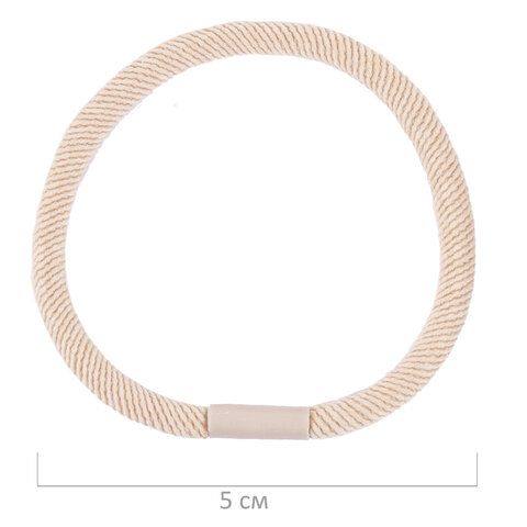 Резинки для волос НАБОР 6 шт., 0,4х14 см, чёрный, коричневый, бежевый, MONTE Резинки для волос НАБОР 6 шт., 0,4х14 см, чёрный, коричневый, бежевый, MONTE