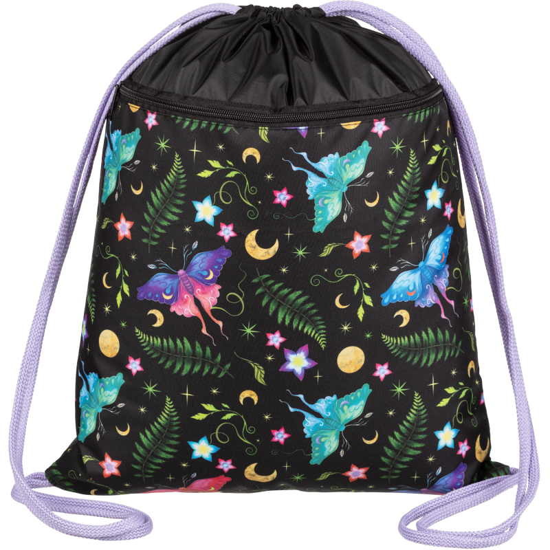 Мешок для обуви Комус Класс Сказочный лес, 360х470 мм, карман, МО-26-2 Мешок для обуви Комус Класс Сказочный лес, 360х470 мм, карман, МО-26-2