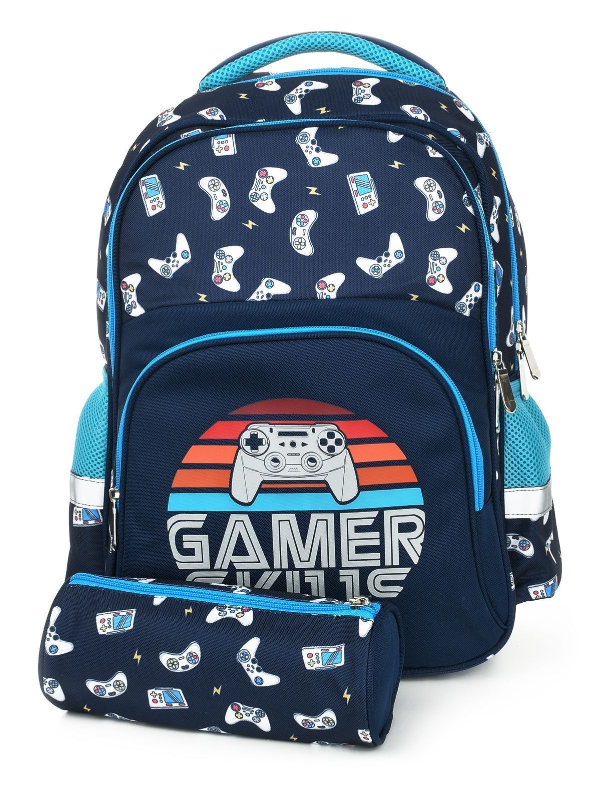 Рюкзак Schoolformat SOFT 2+ GAMERS 17 л синий 40,5х29х14 см мягкий 2 отд. молния Рюкзак Schoolformat SOFT 2+ GAMERS 17 л синий 40,5х29х14 см мягкий 2 отд. молния