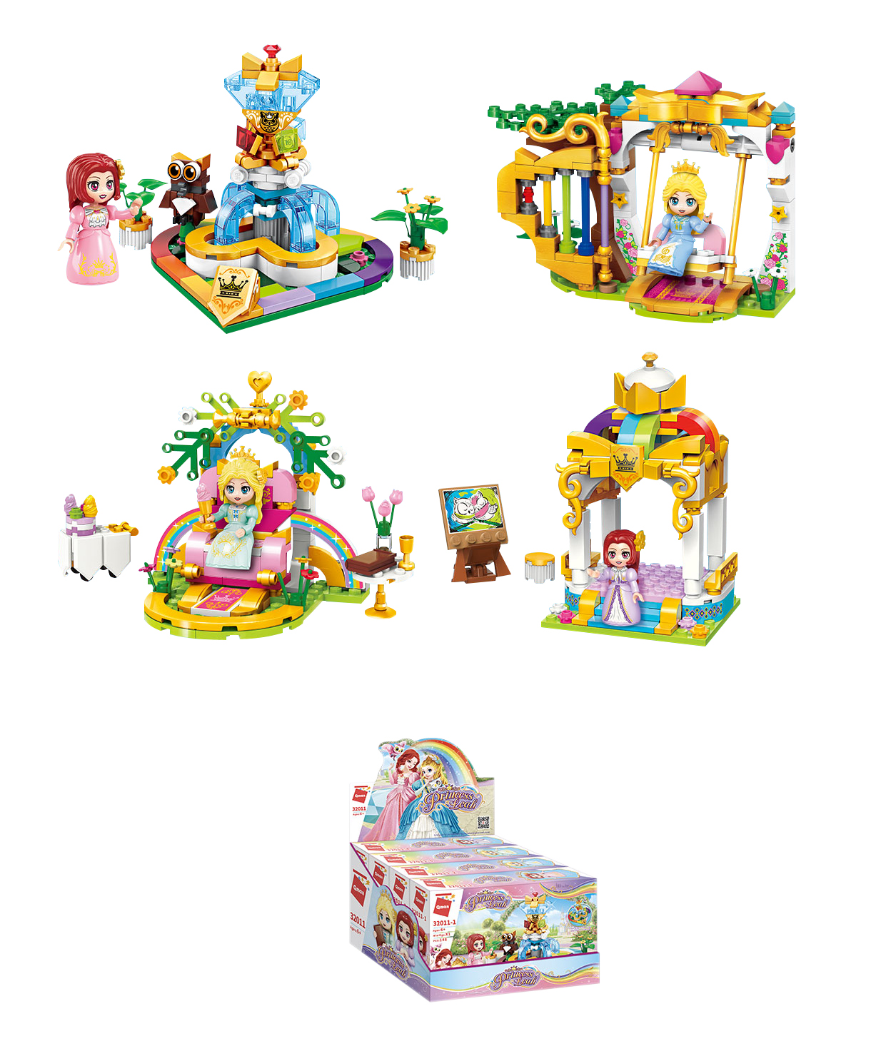 Конструктор "Принцесса в радужном королевстве" в ассорт. Конструктор "Принцесса в радужном королевстве" в ассорт.
