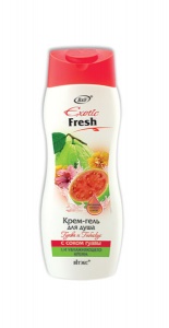 ВИТЭКС EXOTIC FRESH Крем-гель для душа ГУАВА ГИБИСКУС 500мл/20шт, код 01 70 ВИТЭКС EXOTIC FRESH Крем-гель для душа ГУАВА ГИБИСКУС 500мл/20шт, код 01 70