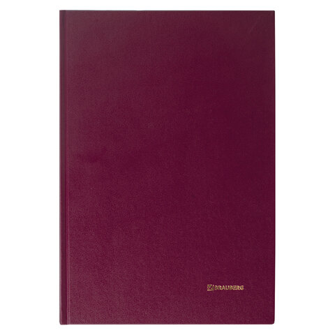Книга учета 96 л., А4 200х290 мм BRAUBERG, клетка, твердая обложка, бумвинил, Книга учета 96 л., А4 200х290 мм BRAUBERG, клетка, твердая обложка, бумвинил,