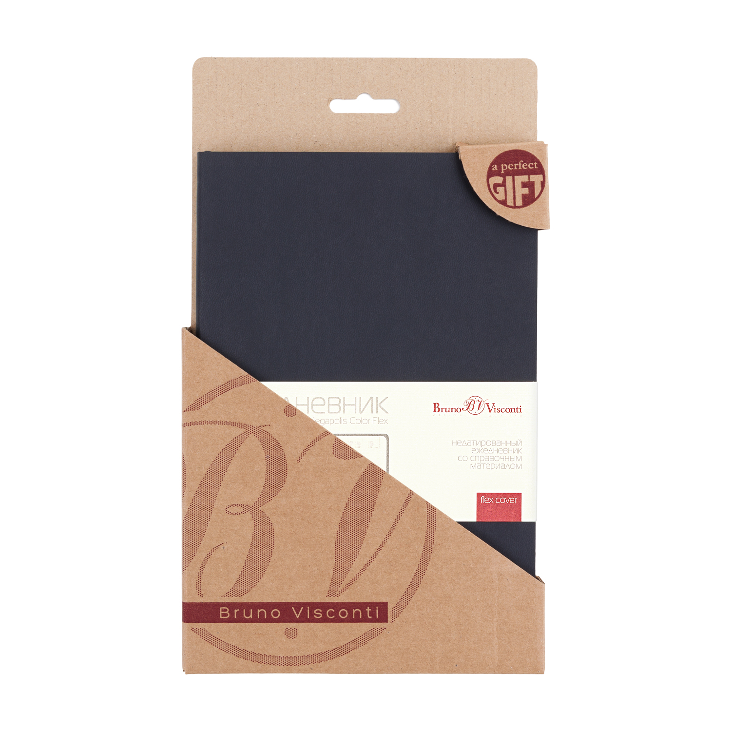 ЕЖЕДНЕВНИК А5 "MEGAPOLIS COLOR" FLEX (ТЕМНО-СИНИЙ NAVY) /ЕВРОПОДВЕС ЕЖЕДНЕВНИК А5 "MEGAPOLIS COLOR" FLEX (ТЕМНО-СИНИЙ NAVY) /ЕВРОПОДВЕС