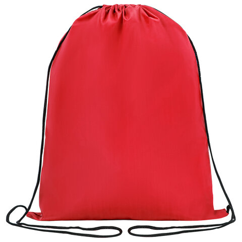 Мешок для обуви ПИФАГОР, 1 отделение, 40х32 см, красный, 271616 Мешок для обуви ПИФАГОР, 1 отделение, 40х32 см, красный, 271616