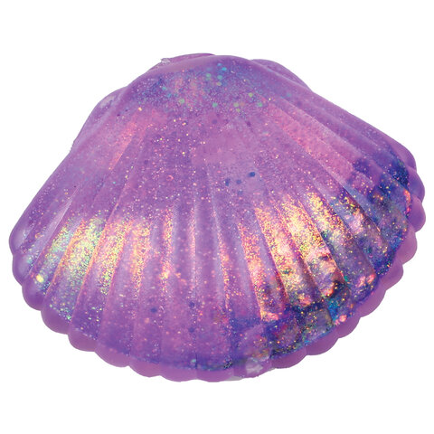 Игрушка-антистресс "РАКОВИНА", 8 см, ассорти 4 цвета, дисплей, JOLLY