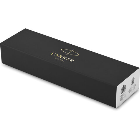 Ручка шариковая PARKER "IM Core Black Lacquer CT", корпус черный