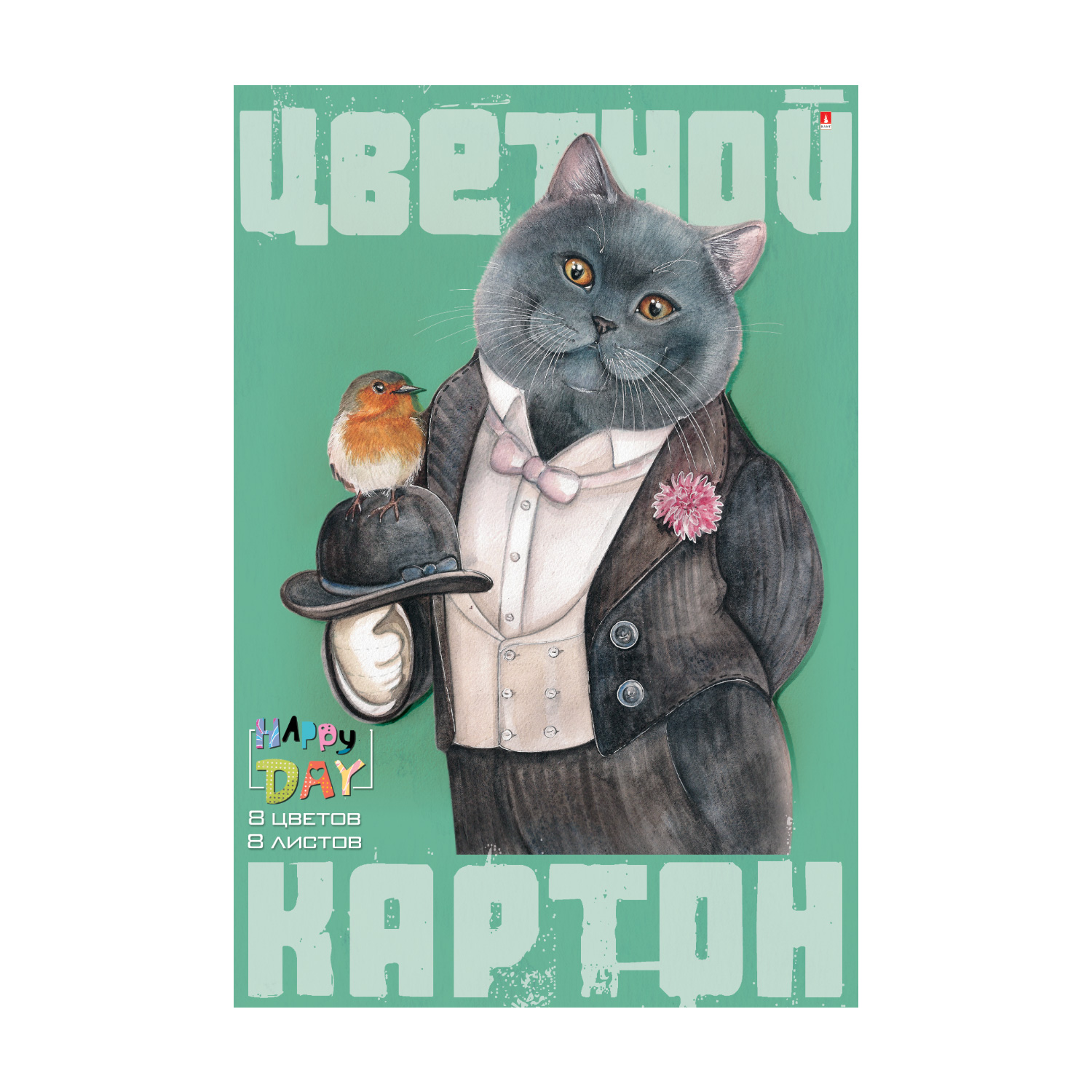 НАБОР ЦВЕТНОГО КАРТОНА А4, 8 Л. 8 ЦВ. "МУЛЬТИКИ" 4 ВИДА НАБОР ЦВЕТНОГО КАРТОНА А4, 8 Л. 8 ЦВ. "МУЛЬТИКИ" 4 ВИДА