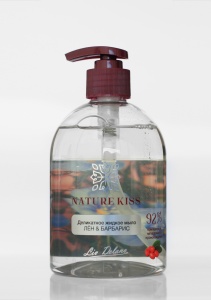 S/LIFE NATURE KISS МЫЛО Деликат.жидкое ЛЁН & БАРБАРИС, 480мл/12шт S/LIFE NATURE KISS МЫЛО Деликат.жидкое ЛЁН & БАРБАРИС, 480мл/12шт