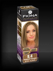 Fiona Крем-краска Бежевый блондин 9.4/6940 Fiona Крем-краска Бежевый блондин 9.4/6940