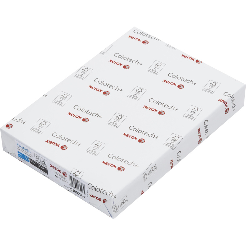Бумага для цв.лазер.печ. Xerox Colotech + (A4, 280 г/кв.м, 150) Бумага для цв.лазер.печ. Xerox Colotech + (A4, 280 г/кв.м, 150)