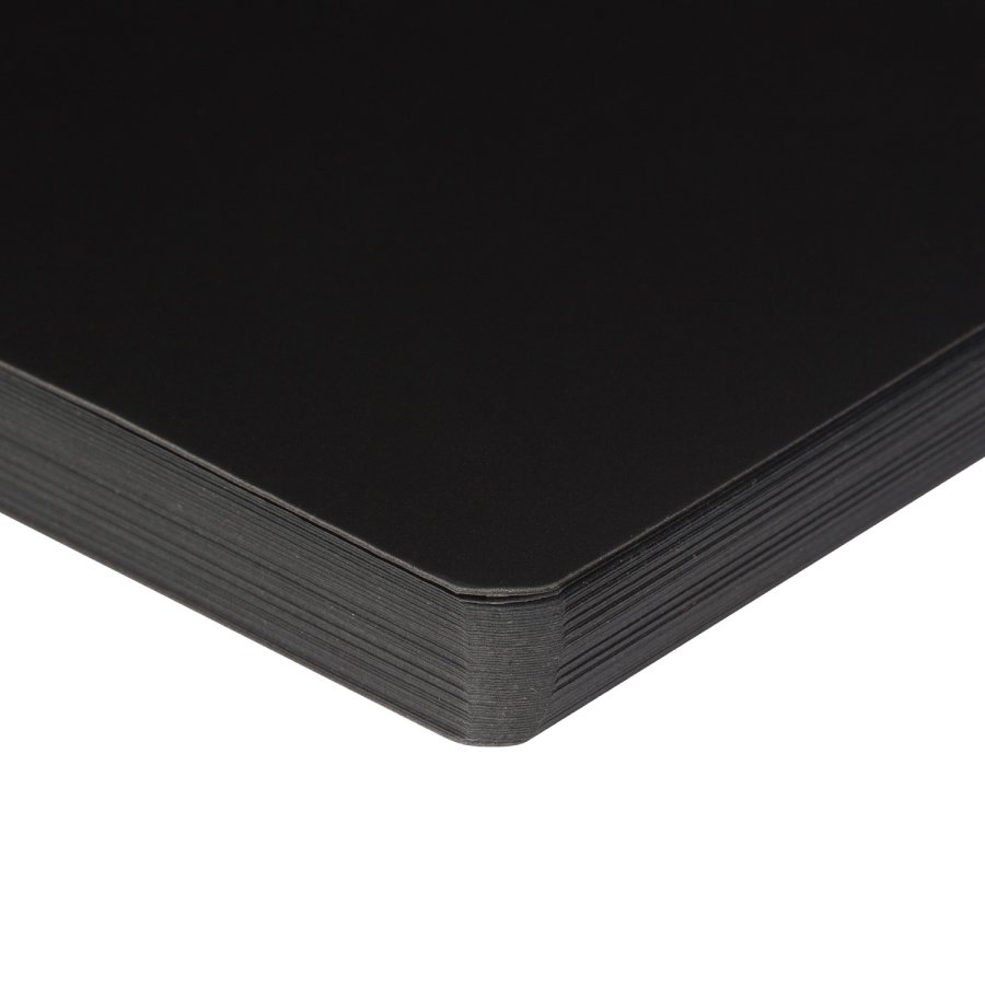 Sketchbook BrunoVisconti® черный 140х210 мм, 100 л., 100 г/кв.м, черная бумага
