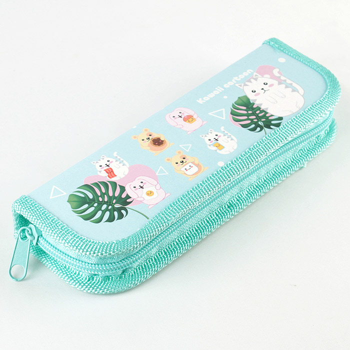 Пенал 1отдел. 190* 65мм Зверушки Пенал 1отдел. 190* 65мм Зверушки