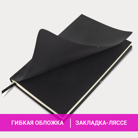 Бизнес-блокнот BRAUBERG, А5, 148х218 мм, "Black Jack", гладкий кожзам, Бизнес-блокнот BRAUBERG, А5, 148х218 мм, "Black Jack", гладкий кожзам,