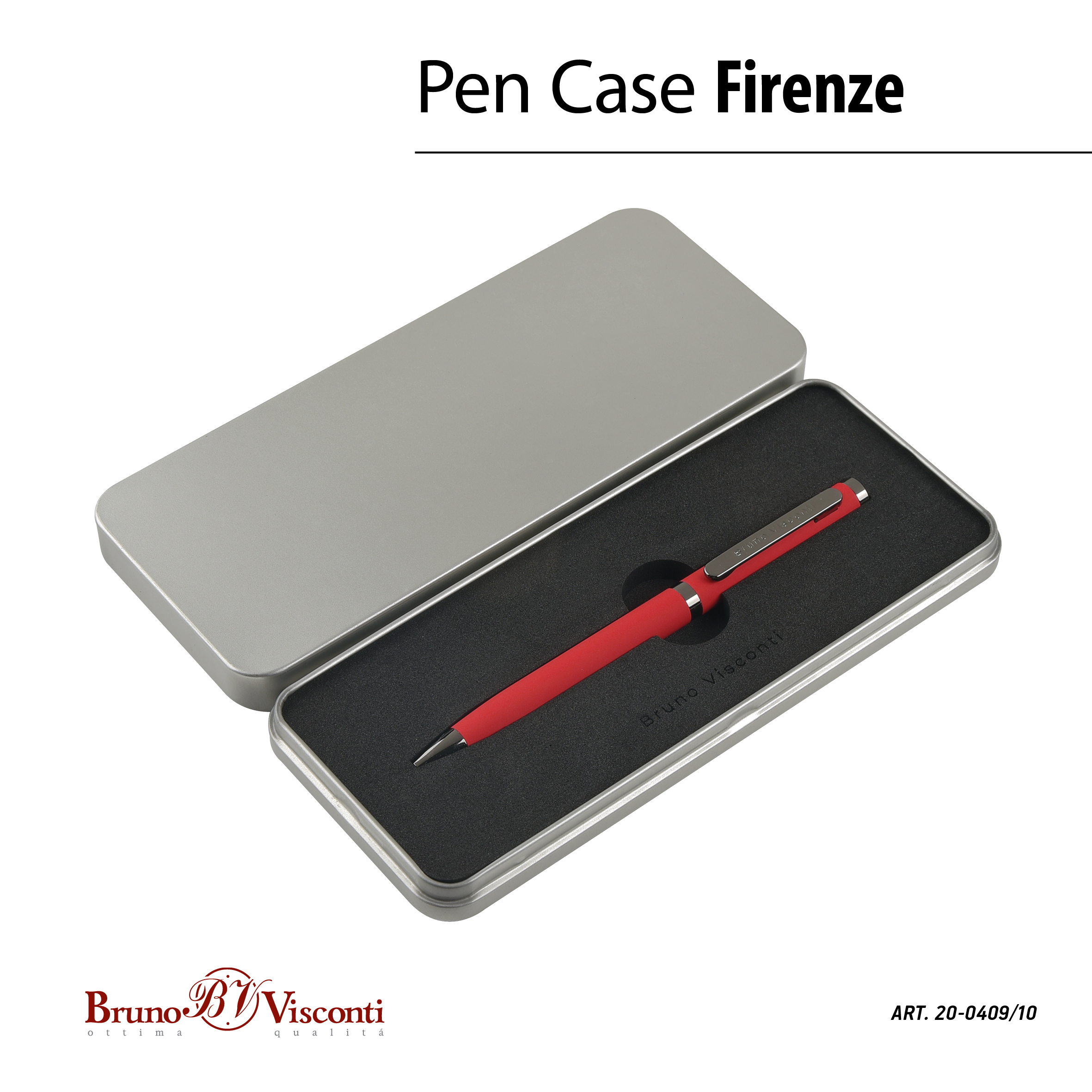 РУЧКА "FIRENZE" В БОЛЬШОМ МЕТАЛЛ. PREMIUM ФУТЛЯРЕ, 1.00 ММ, СИНЯЯ РУЧКА "FIRENZE" В БОЛЬШОМ МЕТАЛЛ. PREMIUM ФУТЛЯРЕ, 1.00 ММ, СИНЯЯ