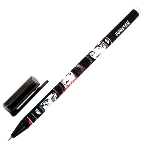 Ручка стираемая гелевая с принтом FUNSTER (ФАНСТЕР) "MANGA ANIME", Ручка стираемая гелевая с принтом FUNSTER (ФАНСТЕР) "MANGA ANIME",