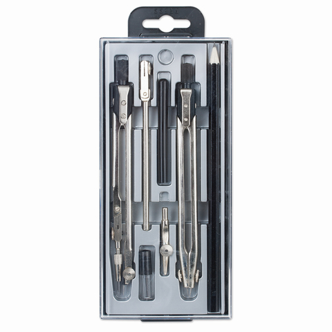 Готовальня 8 предметов, пластиковый пенал, НЧ8-70-60 Готовальня 8 предметов, пластиковый пенал, НЧ8-70-60