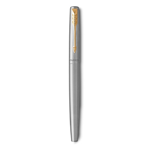 Ручка перьевая PARKER "Jotter Stainless Steel GT", корпус серебристый, Ручка перьевая PARKER "Jotter Stainless Steel GT", корпус серебристый,